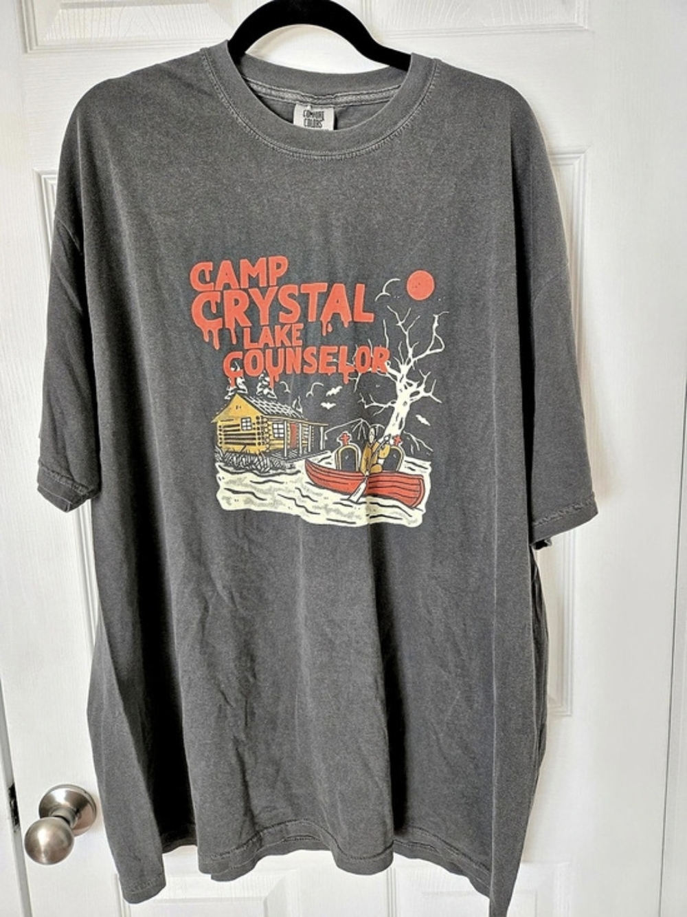 Comfort Colors Camp Crystal Lake Counselor Tee 2XL